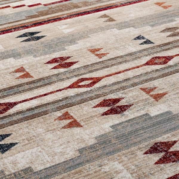 Safavieh Lrl Bohemian Area Rug Power Loomed in Turkey with Warm Earthy Tones for Living Rooms 8'-0" x 10'-0" LRL1152B-8