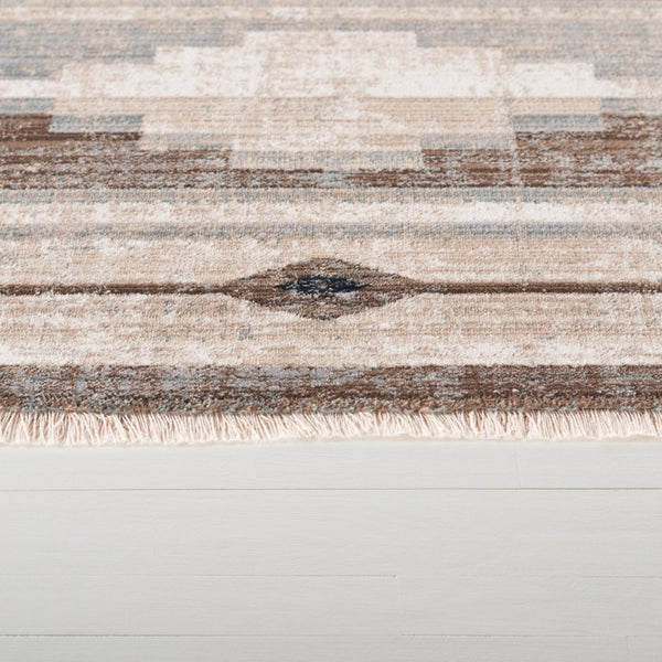 Safavieh Lrl Bohemian Power-Loomed Area Rug in Neutral Beige and Grey Brown for Living Rooms 8' x 10' LRL1152F-8