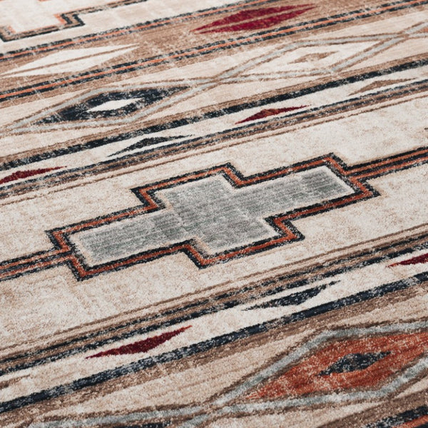 Safavieh Lauren Ralph Power Loomed Polypropylene Area Rug for Bohemian Living Spaces 10'-0" x 14'-0" LRL1160B-10
