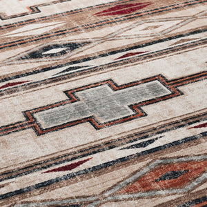 Safavieh Lauren Ralph Power Loomed Polypropylene Area Rug for Bohemian Living Spaces 9'-0" x 13'-0" LRL1160B-9