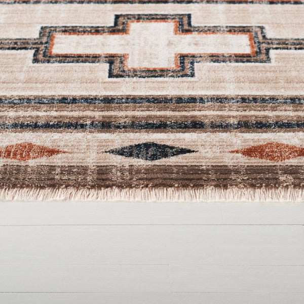 Safavieh Lauren Ralph Power Loomed Polypropylene Area Rug for Bohemian Living Spaces 9'-0" x 13'-0" LRL1160B-9