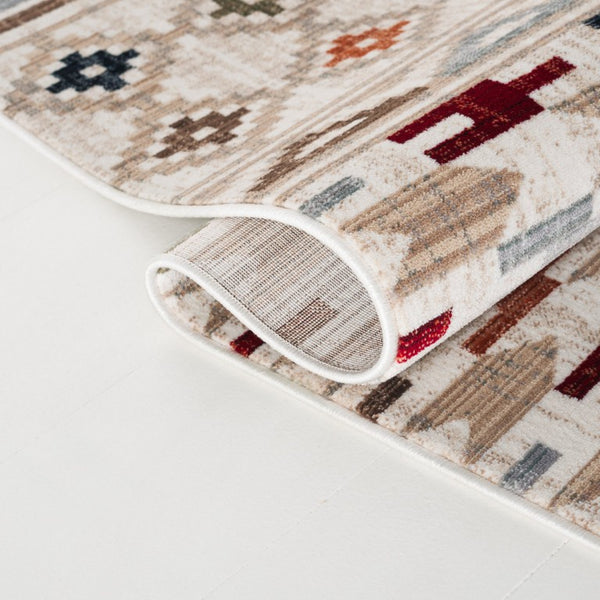 Safavieh Lauren Ralph Geometric Area Rug Power-Loomed Turkish Polypropylene Living Room Accent 9' x 13' LRL1162B-9