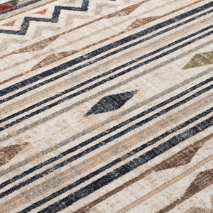 Safavieh Lauren Ralph Bohemian Power Loomed Area Rug Polypropylene Blend for Living Rooms 10'-0" x 14'-0" LRL1164A-10