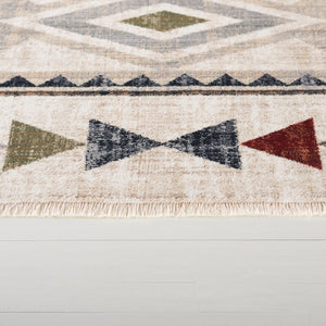 Safavieh Lauren Ralph Bohemian Power Loomed Area Rug Polypropylene Blend for Living Rooms 8'-0" x 10'-0" LRL1164A-8