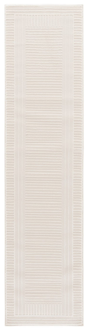 Safavieh Lrl Power-Loomed Polyester Runner Rug Soft Ivory Beige Plush Hallway Accent 2'-0" x 8'-0" LRL1170A-28