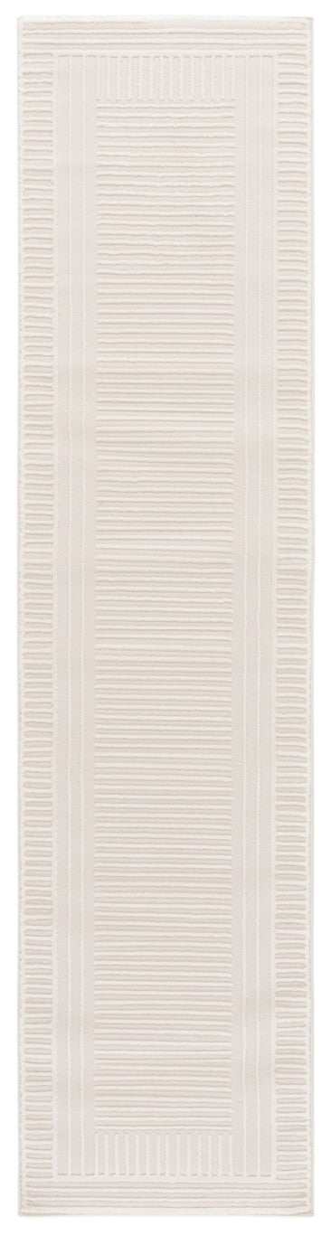 Safavieh Lrl Power-Loomed Polyester Runner Rug Soft Ivory Beige Plush Hallway Accent 2'-0" x 8'-0" LRL1170A-28