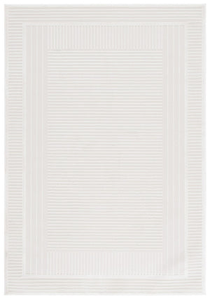 Safavieh Lrl Power-Loomed Polyester Runner Rug Soft Ivory Beige Plush Hallway Accent 6'-7" x 8'-6" LRL1170A-6