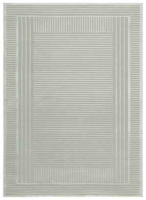Safavieh Lrl Solid Light Green Polyester Area Rug Power Loomed in Turkey for Modern Living 5'-0" x 7'-0" LRL1170W-5