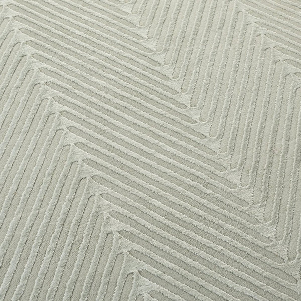 Safavieh Lrl Woodhill Power-Loomed Polyester Area Rug Fresh Green Tone for Modern Living Rooms 5' x 7' LRL1173W-5