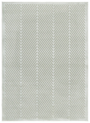 Safavieh Lrl Woodhill Power-Loomed Polyester Area Rug Fresh Green Tone for Modern Living Rooms 6'7" x 8'6" LRL1173W-6