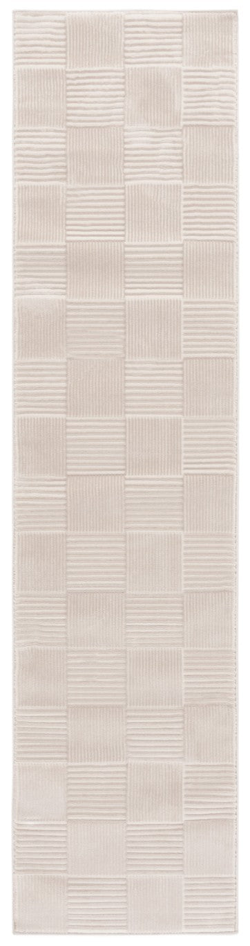 Safavieh Lrl Textured Stripe Block Pattern Polyester Runner Rug for Hallways and Entryways 2'-0" x 8'-0" LRL1174B-28