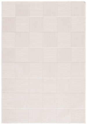Safavieh Lrl Textured Stripe Block Pattern Polyester Runner Rug for Hallways and Entryways 5'-0" x 7'-0" LRL1174B-5