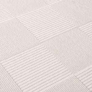 Safavieh Lrl Textured Stripe Block Pattern Polyester Runner Rug for Hallways and Entryways 9'-0" x 12'-0" LRL1174B-9