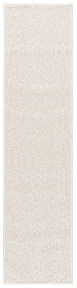 Safavieh Lrl Bolton Ivory Chevron Polyester Runner Rug for Hallways and Entryways 2'-0" x 8'-0" LRL1175A-28