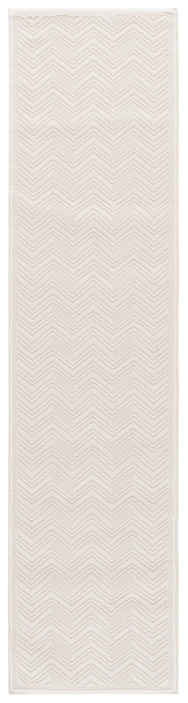 Safavieh Lrl Bolton Ivory Chevron Polyester Runner Rug for Hallways and Entryways 2'-0" x 8'-0" LRL1175A-28