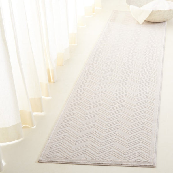Safavieh Lrl Bolton Ivory Chevron Polyester Runner Rug for Hallways and Entryways 2'-0" x 8'-0" LRL1175A-28
