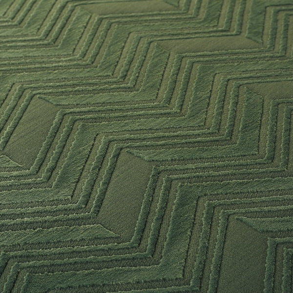 Safavieh Lrl Bolton Chevron Area Rug Power Loomed Polyester Plush Pile for Modern Interiors 8' x 10' LRL1175W-8