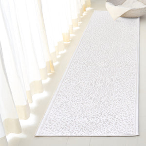 Safavieh Lrl Ivory Runner Rug 2X8 Ft – Low-Profile 1/2" Pile, Power-Loomed Polyester, Stain-Resistant Elegance LRL1176A-28