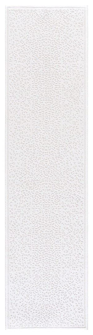 Safavieh Lrl Ivory Runner Rug 2X8 Ft – Low-Profile 1/2" Pile, Power-Loomed Polyester, Stain-Resistant Elegance LRL1176A-28