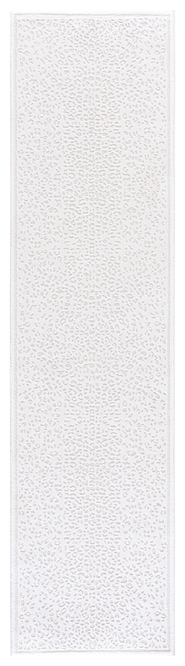 Safavieh Lrl Ivory Runner Rug 2X8 Ft – Low-Profile 1/2" Pile, Power-Loomed Polyester, Stain-Resistant Elegance LRL1176A-28
