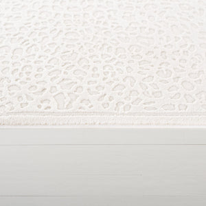 Safavieh Lrl Ivory Runner Rug 2X8 Ft – Low-Profile 1/2" Pile, Power-Loomed Polyester, Stain-Resistant Elegance LRL1176A-28