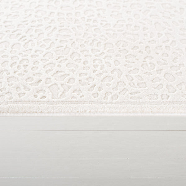 Safavieh Lrl Ivory Runner Rug 2X8 Ft – Low-Profile 1/2" Pile, Power-Loomed Polyester, Stain-Resistant Elegance LRL1176A-28