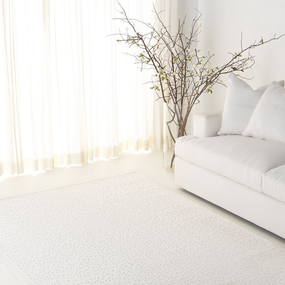 Safavieh Lrl Ivory Runner Rug 2X8 Ft – Low-Profile 1/2" Pile, Power-Loomed Polyester, Stain-Resistant Elegance LRL1176A-28