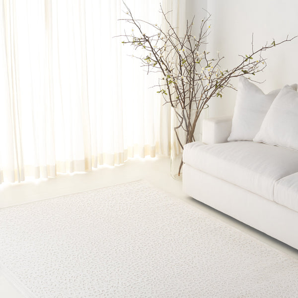 Safavieh Lrl Ivory Runner Rug 2X8 Ft – Low-Profile 1/2" Pile, Power-Loomed Polyester, Stain-Resistant Elegance LRL1176A-28