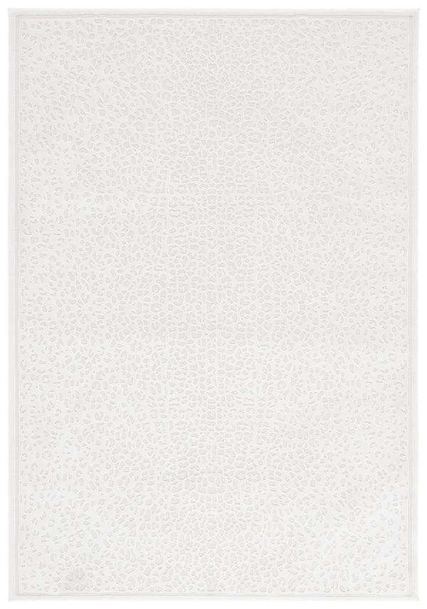 Safavieh Lrl Ivory Runner Rug 2X8 Ft – Low-Profile 1/2" Pile, Power-Loomed Polyester, Stain-Resistant Elegance LRL1176A-28