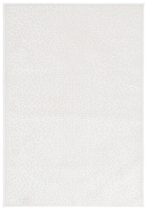 Safavieh Lrl Butler Ivory Low Pile Polyester Area Rug Turkey Woven for Modern Living Spaces 5'-0" x 7'-0" LRL1176A-5