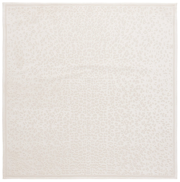 Safavieh Lrl Ivory Runner Rug 2X8 Ft – Low-Profile 1/2" Pile, Power-Loomed Polyester, Stain-Resistant Elegance LRL1176A-28