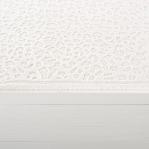 Safavieh Lrl Butler Ivory Low Pile Polyester Area Rug Turkey Woven for Modern Living Spaces 8'-0" x 10'-0" LRL1176A-8