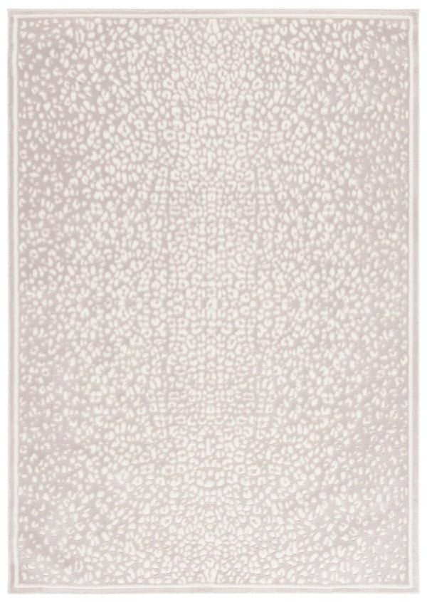 Safavieh Lrl Power Loomed Polyester Runner Rug Neutral Beige Ivory Hallway Entryway Accent 5'-0" x 7'-0" LRL1176B-5