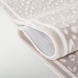 Safavieh Lrl Power Loomed Polyester Runner Rug Neutral Beige Ivory Hallway Entryway Accent 5'-0" x 7'-0" LRL1176B-5