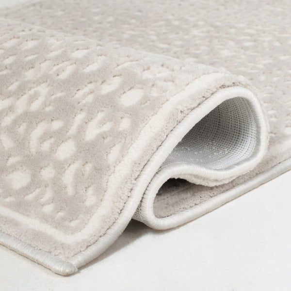 Safavieh Lrl Power Loomed Polyester Runner Rug Neutral Beige Ivory Hallway Entryway Accent 9'-0" x 12'-0" LRL1176B-9