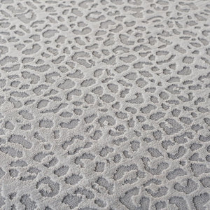 Safavieh Lrl Abstract Grey Tonal Area Rug Power Loomed Polyester for Modern Living Spaces 6'-7" x 8'-6" LRL1176F-6