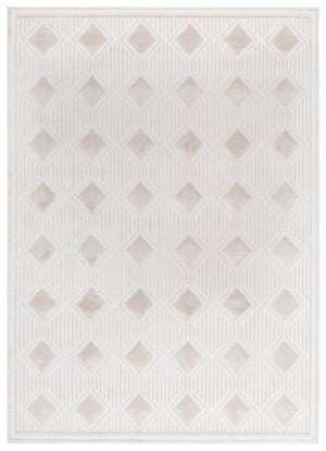 Safavieh Lrl Kimberley Power Loomed Polyester Area Rug Neutral Ivory Beige Modern Living Room 5'-0" x 7'-0" LRL1177B-5