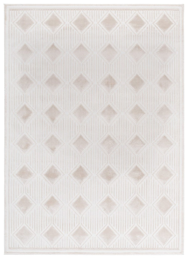 Safavieh Lrl Kimberley Power Loomed Polyester Area Rug Neutral Ivory Beige Modern Living Room 5'-0" x 7'-0" LRL1177B-5