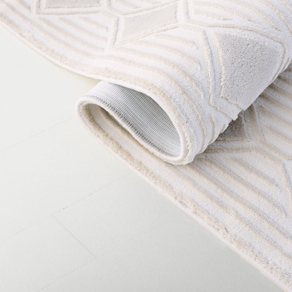Safavieh Lrl Kimberley Power Loomed Polyester Area Rug Neutral Ivory Beige Modern Living Room 5'-0" x 7'-0" LRL1177B-5