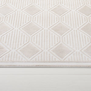 Safavieh Lrl Kimberley Power Loomed Polyester Area Rug Neutral Ivory Beige Modern Living Room 6'-7" x 8'-6" LRL1177B-6
