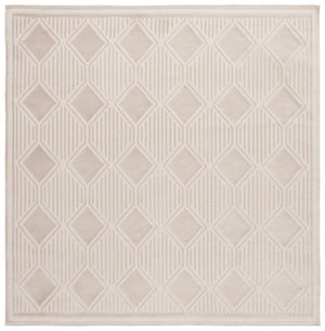 Safavieh Lrl Kimberley Ivory/Beige 5X7 Modern Geometric Area Rug – Plush 1/2" Polyester, Power-Loomed Turkey Durable Elegance LRL1177B-28
