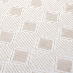 Safavieh Lrl Kimberley Power Loomed Polyester Area Rug Neutral Ivory Beige Modern Living Room 6'-7" x 6'-7" LRL1177B-7SQ