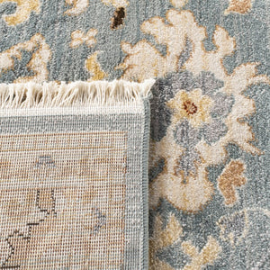 Safavieh Lauren Ralph Oriental Polypropylene Area Rug Low Pile Neutral Living Room Floor Accent LRL1213F-6