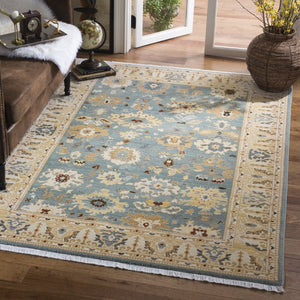 Safavieh Lauren Ralph Oriental Polypropylene Area Rug Low Pile Neutral Living Room Floor Accent LRL1213F-6