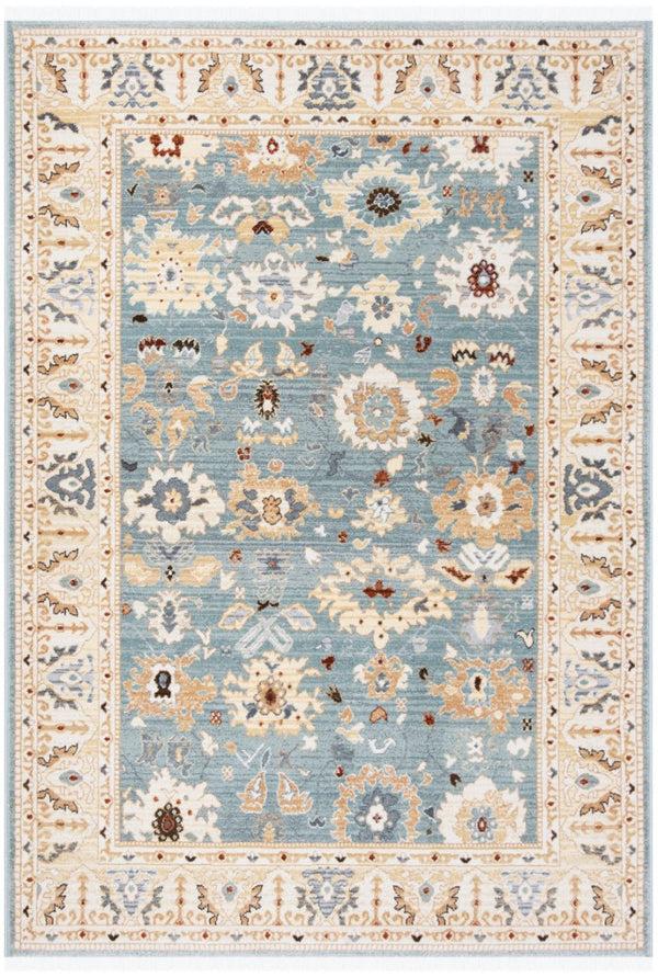 Safavieh Lauren Ralph Oriental Polypropylene Area Rug Low Pile Neutral Living Room Floor Accent LRL1213F-6