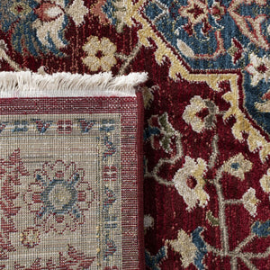 Safavieh Lauren Ralph Medallion Area Rug Turkish Woven Polypropylene for Living or Dining Rooms LRL1221B-6