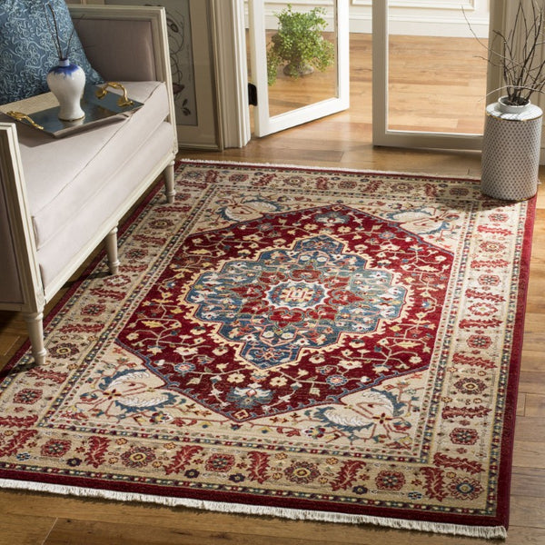 Safavieh Lauren Ralph Medallion Area Rug Turkish Woven Polypropylene for Living or Dining Rooms LRL1221B-6