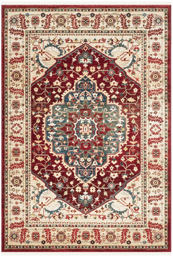 Safavieh Lauren Ralph Medallion Area Rug Turkish Woven Polypropylene for Living or Dining Rooms LRL1221B-6