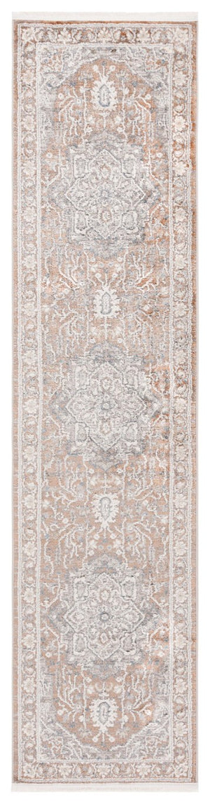 Safavieh Lauren Ralph Traditional Medallion Polyester Runner Rug for Hallways 2'-0" x 8'-0" LRL1270B-28