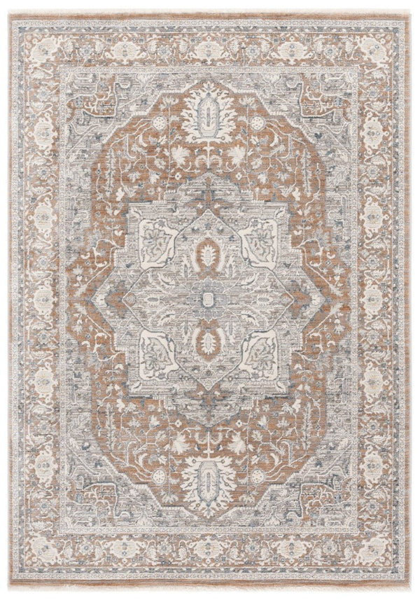 Safavieh Lauren Ralph Traditional Medallion Polyester Runner Rug for Hallways 5'-0" x 7'-0" LRL1270B-5